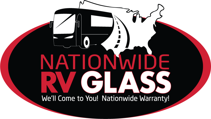 Nationwide RV Glass repair. Mobile service. Motorhome windshield replacement.